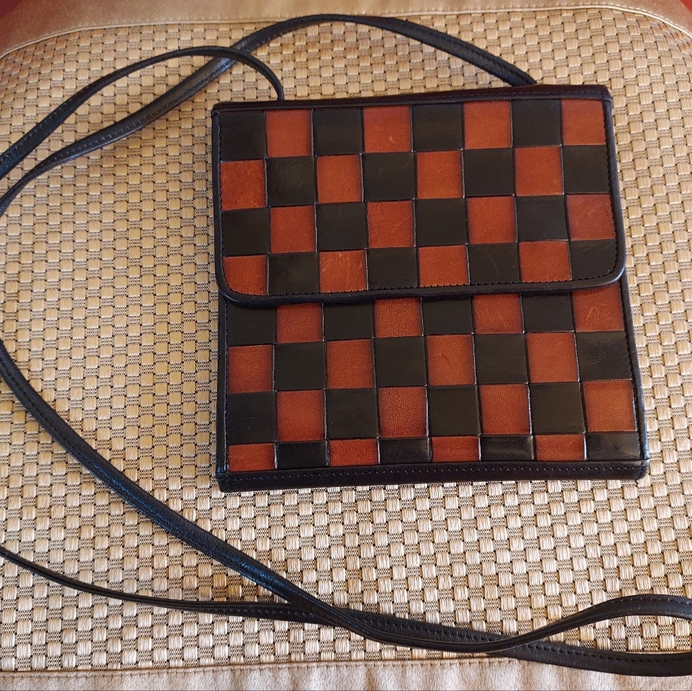 Vintage Woven Paradox Cross Body &CC Slot holder